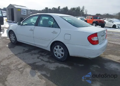 2003 Toyota Camry Le z USA, uszkodzony, nr VIN 4T1BE32K73U229830